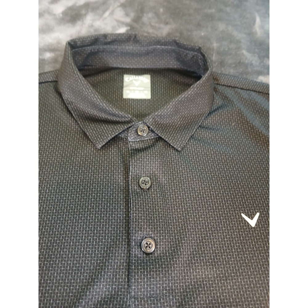 Callaway Opti-Dri Performance Mens Size XL Golf Polo Shirt Blue